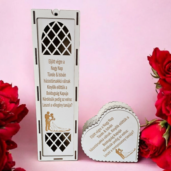 Tanú felkérő ajándékok