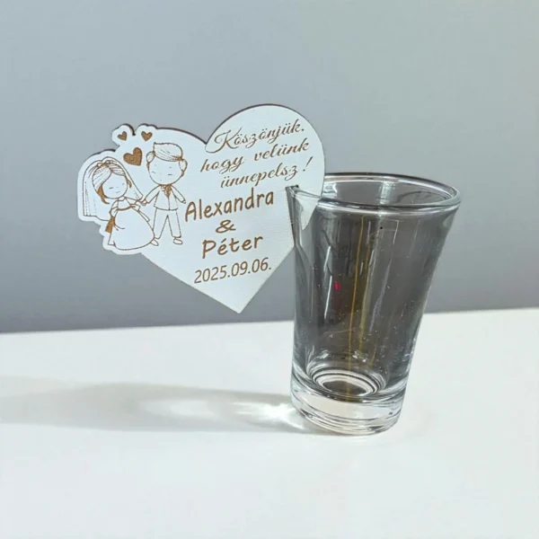 Esküvői köszönetajándék